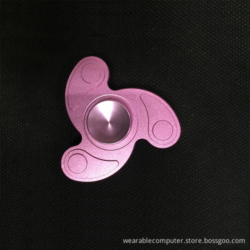 New arrival Aluminum Alloy fidget spinner Top quality Bearing Hand Spinner Toys Tri-spinner